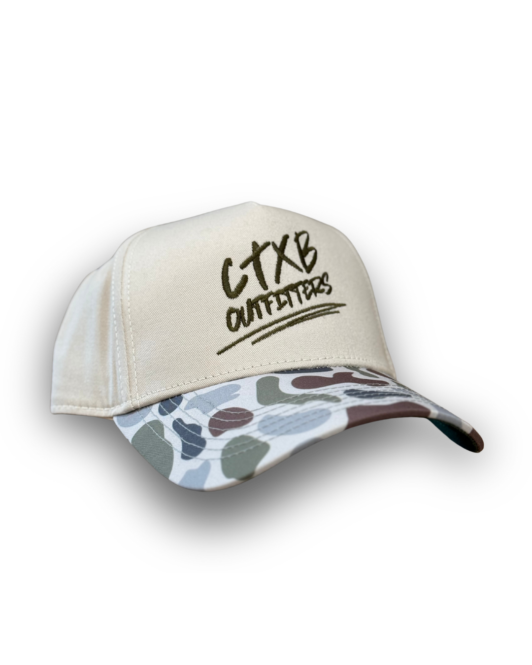 Brackish - Camo/Ivory Cap