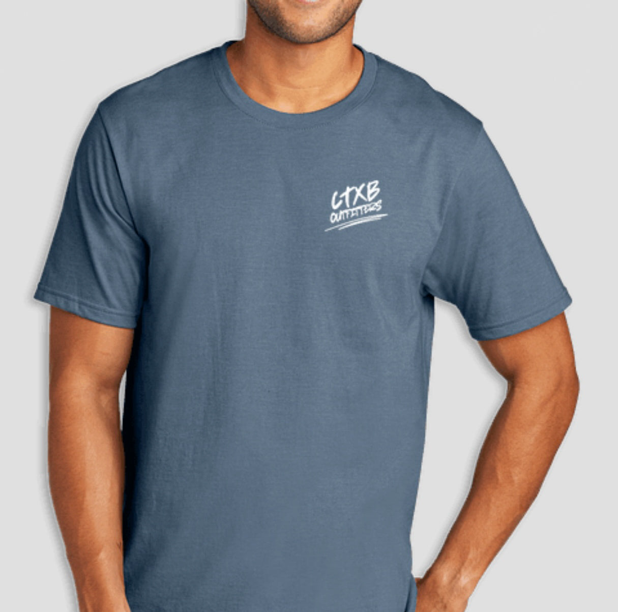 CTXB Outfitters Unisex Tee - Heather Blue