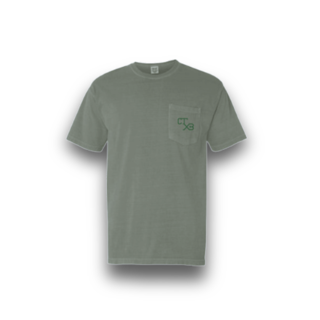 Make Hunting Great Again Pocket Tee - Cypress Green