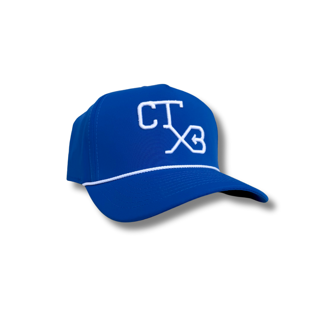Cattleman Rope Trucker Cap - Royal Blue