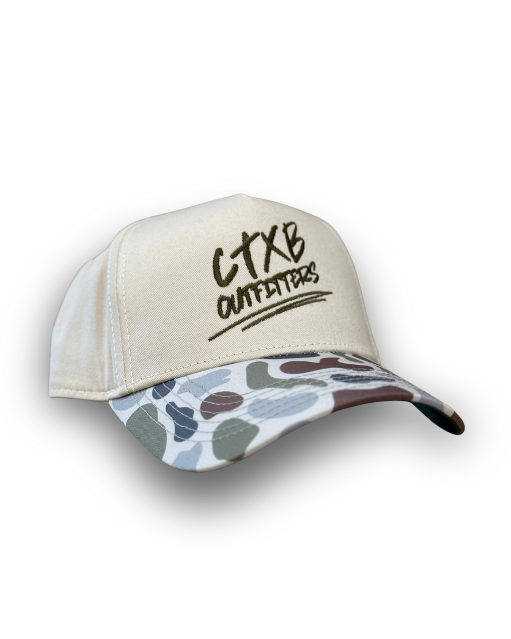 Brackish - Camo/Ivory Cap