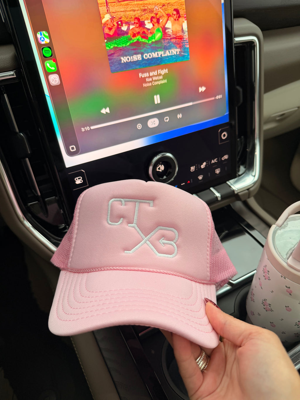 Cowgirl Cotton Candy Cap - Pink