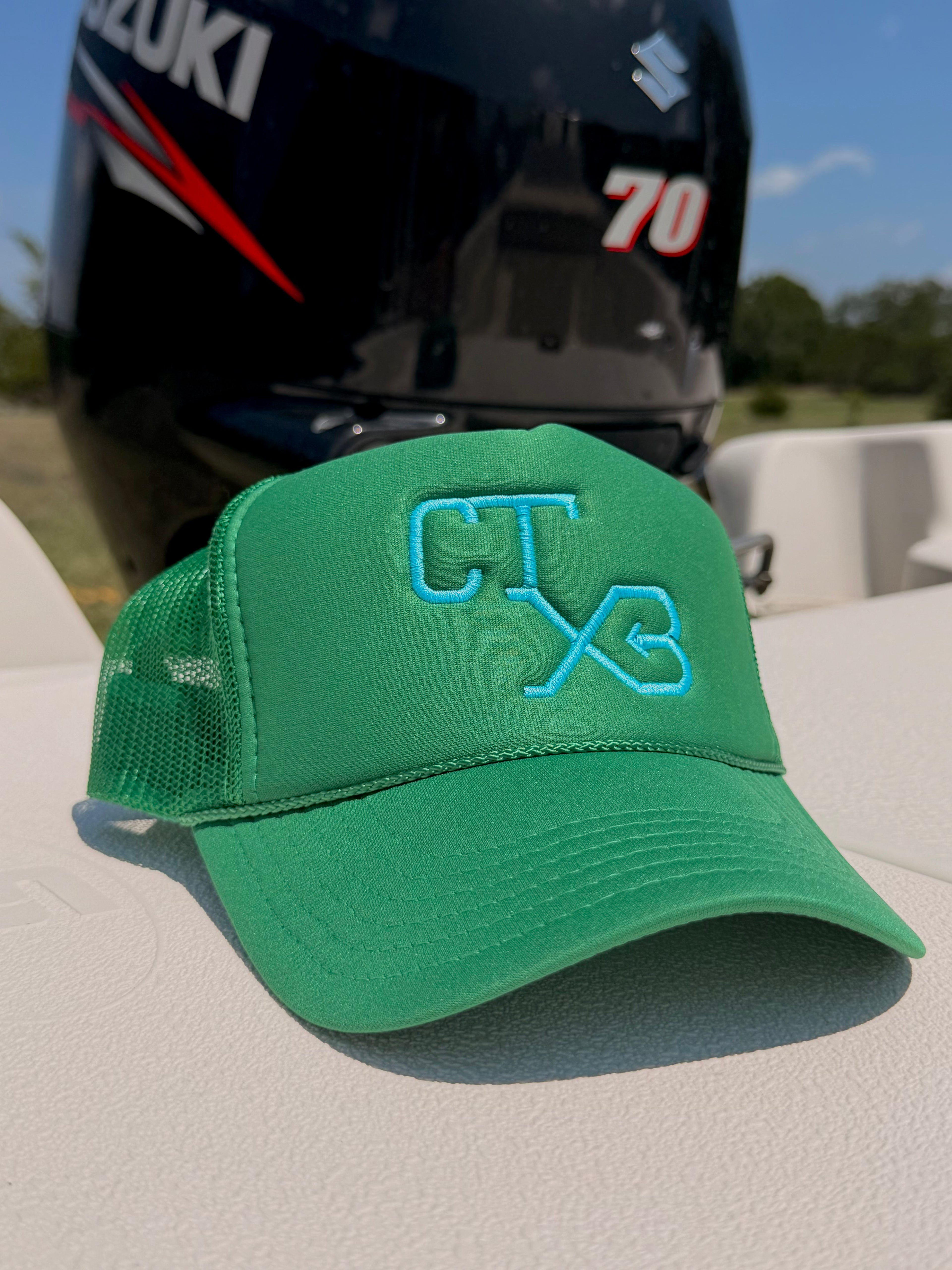 Riverbank Retreat Cap - Kelly Green