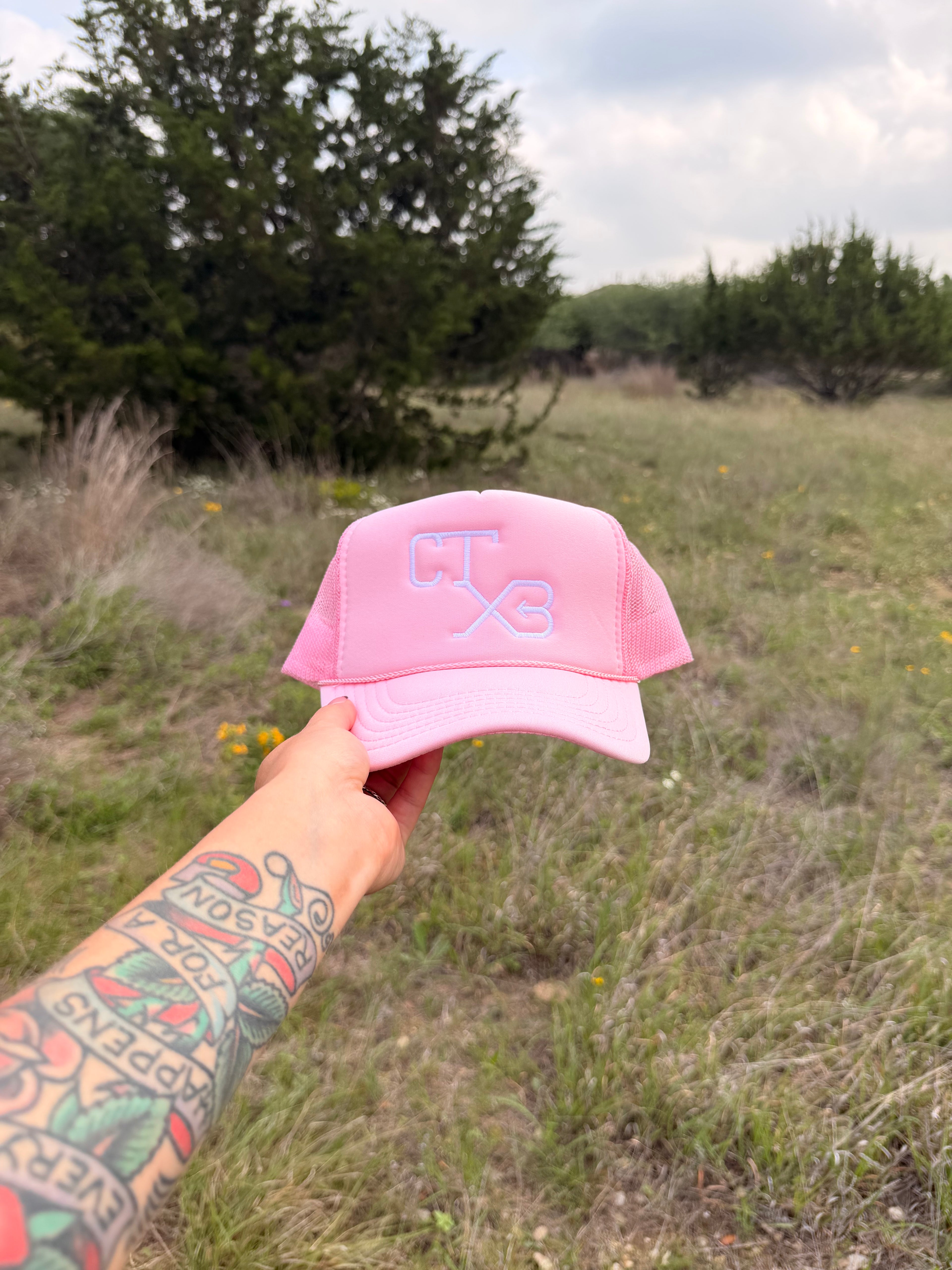 Cowgirl Cotton Candy Cap - Pink