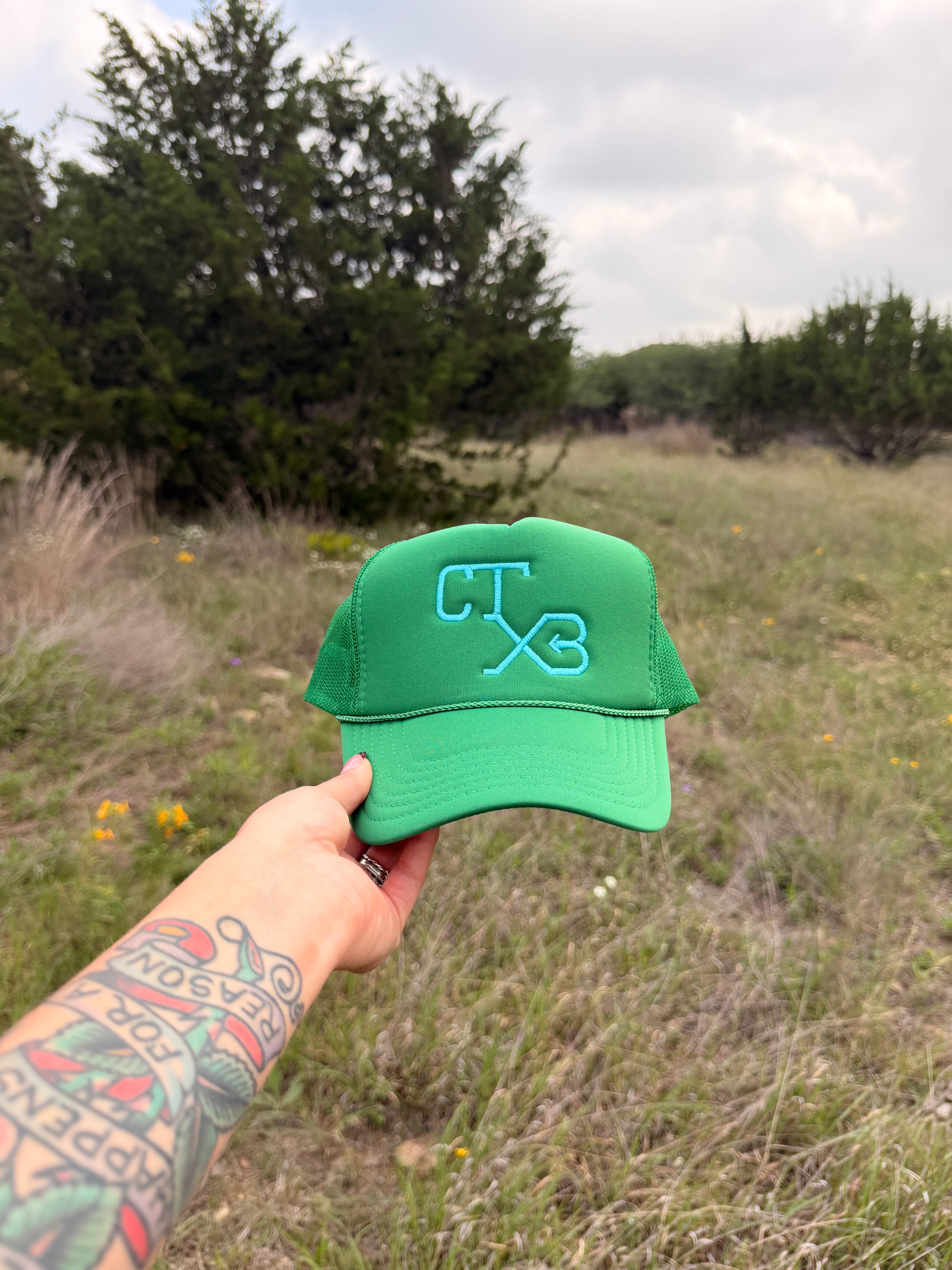 Riverbank Retreat Cap - Kelly Green