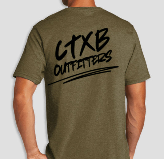 CTXB Outfitters Unisex Tee - Coyote Green