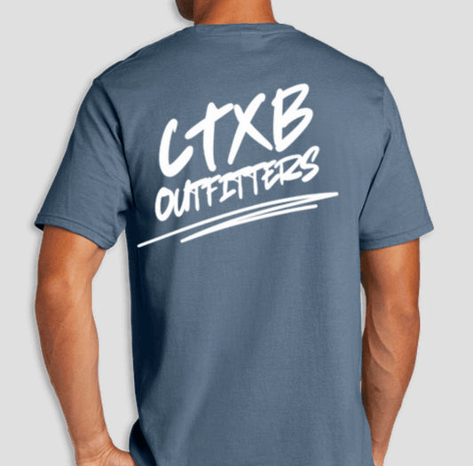 CTXB Outfitters Unisex Tee - Heather Blue
