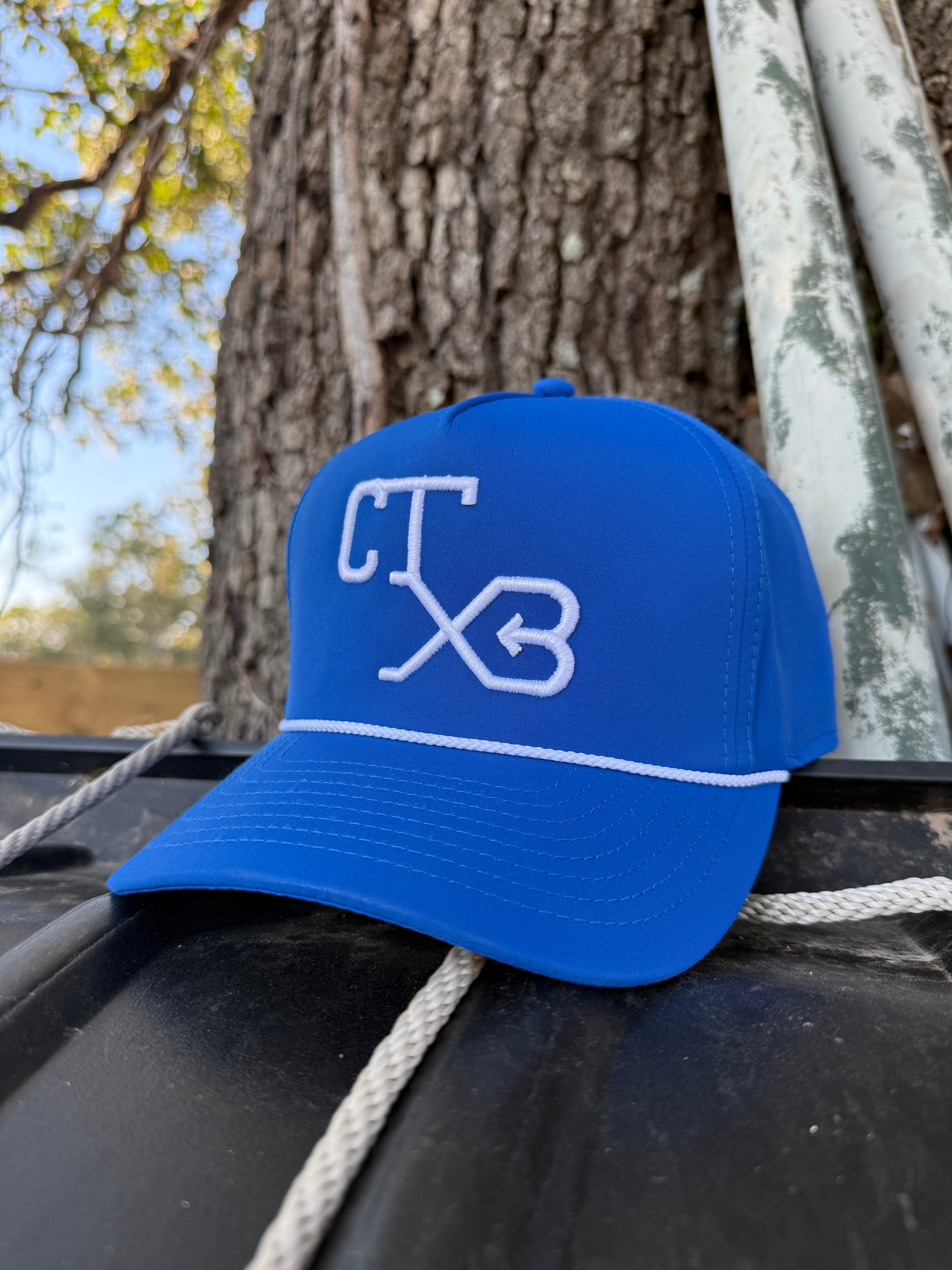 Cattleman Rope Trucker Cap - Royal Blue