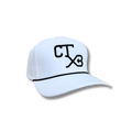 Cattleman Rope Trucker Cap - White