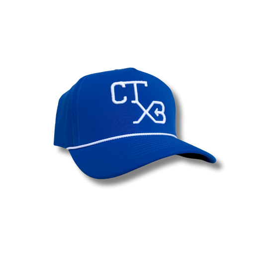 Cattleman Rope Trucker Cap - Royal Blue