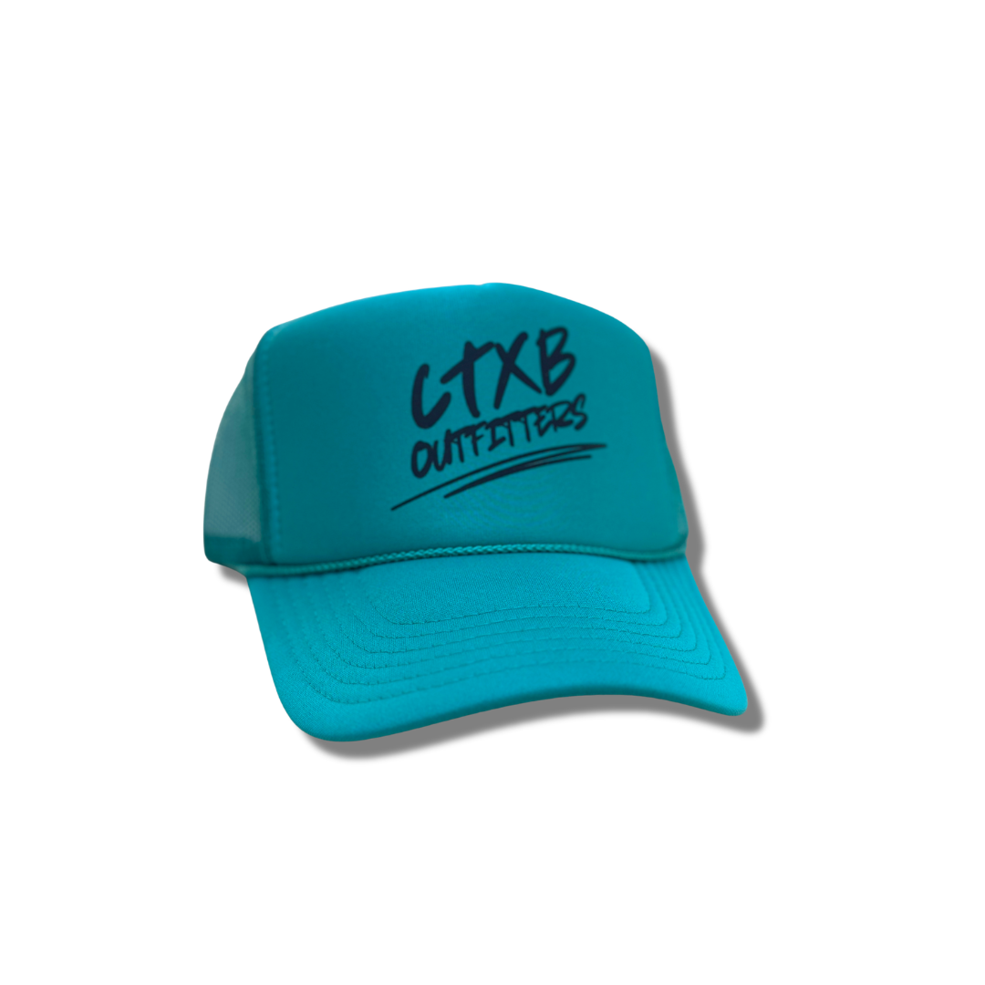 Lake Day Trucker Cap - Teal